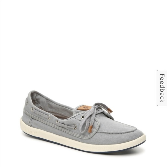 Sperry Drift Hale Lightweight Women’s Gray Boat Shoe Size 8 - Picture 1 of 5